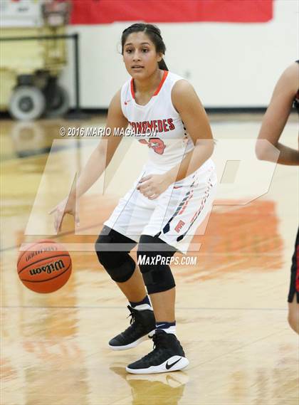 Thumbnail 3 in Palmview vs Economedes (La Joya Pack Tournament) photogallery.