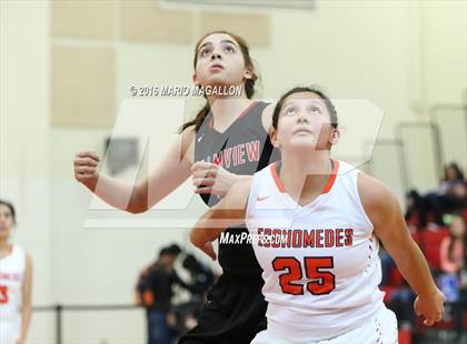 Thumbnail 2 in Palmview vs Economedes (La Joya Pack Tournament) photogallery.