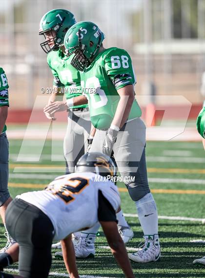 Thumbnail 2 in Round Valley vs. Thatcher (AIA 2A Final) photogallery.