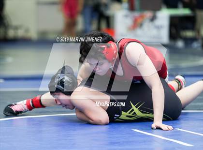 Thumbnail 2 in CIF Girls Wrestling Tournament photogallery.