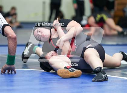 Thumbnail 3 in CIF Girls Wrestling Tournament photogallery.