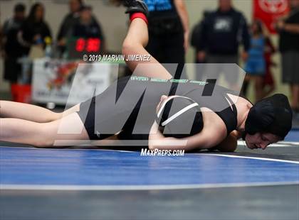 Thumbnail 2 in CIF Girls Wrestling Tournament photogallery.