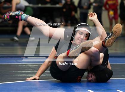 Thumbnail 3 in CIF Girls Wrestling Tournament photogallery.