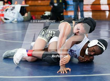 Thumbnail 2 in CIF Girls Wrestling Tournament photogallery.