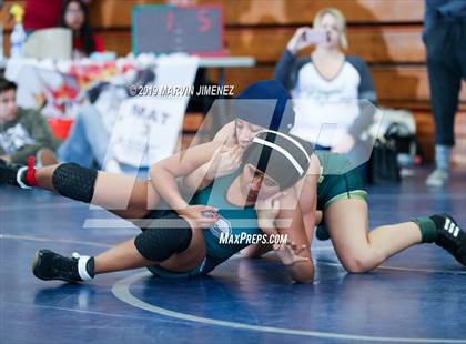 Thumbnail 2 in CIF Girls Wrestling Tournament photogallery.