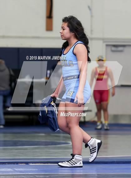 Thumbnail 3 in CIF Girls Wrestling Tournament photogallery.