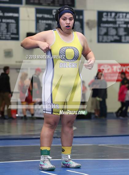 Thumbnail 3 in CIF Girls Wrestling Tournament photogallery.