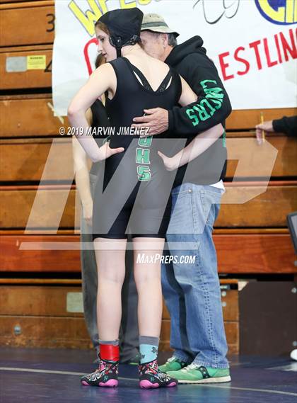 Thumbnail 1 in CIF Girls Wrestling Tournament photogallery.