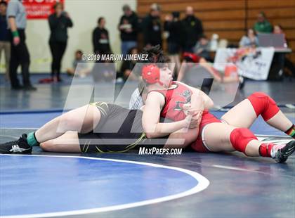 Thumbnail 3 in CIF Girls Wrestling Tournament photogallery.