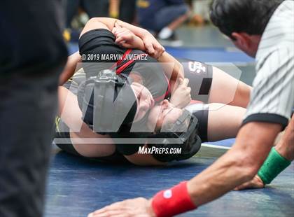Thumbnail 1 in CIF Girls Wrestling Tournament photogallery.