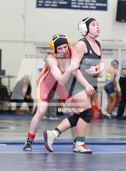 Thumbnail 1 in CIF Girls Wrestling Tournament photogallery.