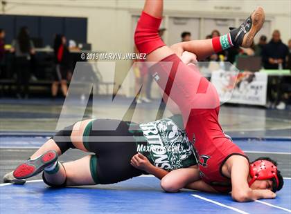 Thumbnail 3 in CIF Girls Wrestling Tournament photogallery.