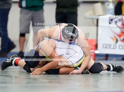 Thumbnail 2 in CIF Girls Wrestling Tournament photogallery.