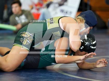 Thumbnail 2 in CIF Girls Wrestling Tournament photogallery.