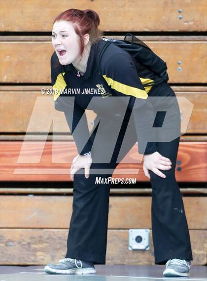 Thumbnail 3 in CIF Girls Wrestling Tournament photogallery.