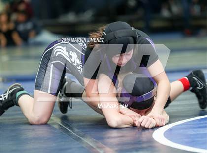 Thumbnail 3 in CIF Girls Wrestling Tournament photogallery.