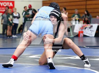 Thumbnail 3 in CIF Girls Wrestling Tournament photogallery.