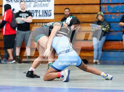 Thumbnail 3 in CIF Girls Wrestling Tournament photogallery.