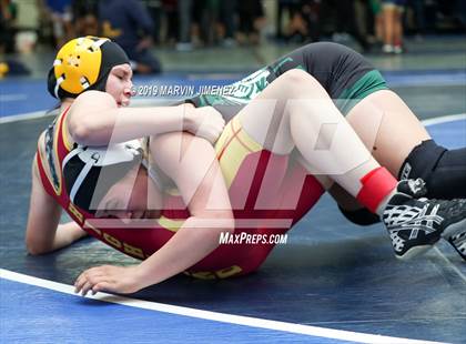 Thumbnail 3 in CIF Girls Wrestling Tournament photogallery.