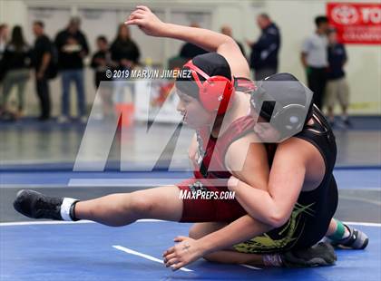 Thumbnail 1 in CIF Girls Wrestling Tournament photogallery.