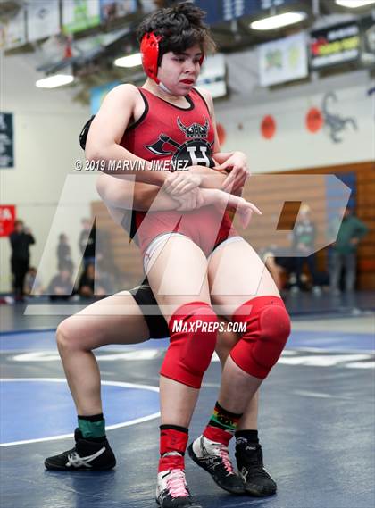 Thumbnail 1 in CIF Girls Wrestling Tournament photogallery.