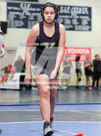 Thumbnail 2 in CIF Girls Wrestling Tournament photogallery.