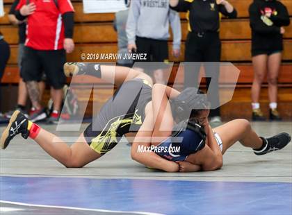 Thumbnail 3 in CIF Girls Wrestling Tournament photogallery.