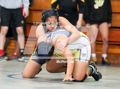 Thumbnail 2 in CIF Girls Wrestling Tournament photogallery.