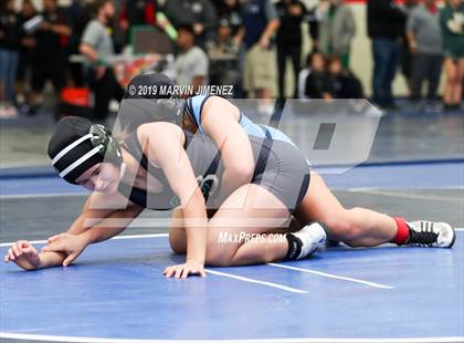 Thumbnail 3 in CIF Girls Wrestling Tournament photogallery.