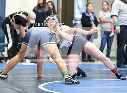 Thumbnail 3 in CIF Girls Wrestling Tournament photogallery.