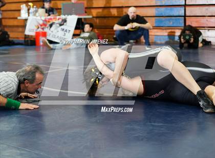 Thumbnail 3 in CIF Girls Wrestling Tournament photogallery.