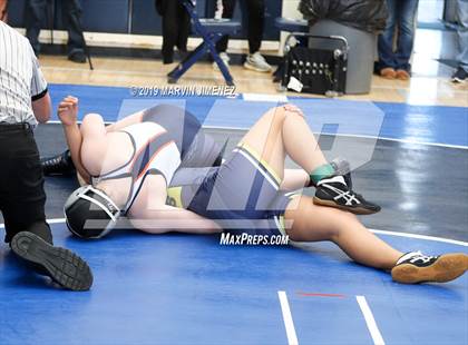 Thumbnail 2 in CIF Girls Wrestling Tournament photogallery.