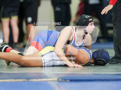 Thumbnail 1 in CIF Girls Wrestling Tournament photogallery.