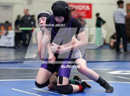 Thumbnail 1 in CIF Girls Wrestling Tournament photogallery.