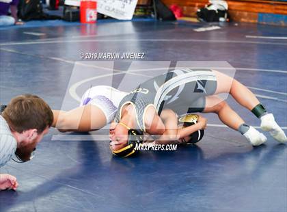 Thumbnail 3 in CIF Girls Wrestling Tournament photogallery.