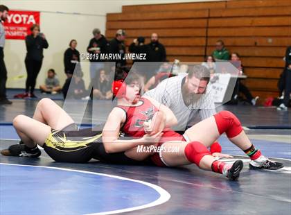Thumbnail 2 in CIF Girls Wrestling Tournament photogallery.