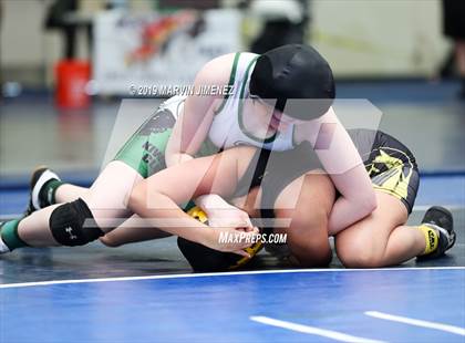 Thumbnail 1 in CIF Girls Wrestling Tournament photogallery.