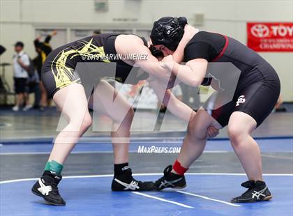 Thumbnail 1 in CIF Girls Wrestling Tournament photogallery.