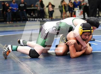 Thumbnail 2 in CIF Girls Wrestling Tournament photogallery.