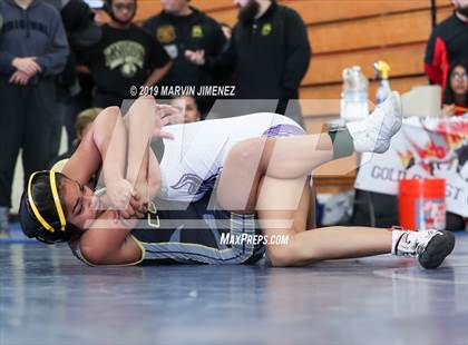 Thumbnail 3 in CIF Girls Wrestling Tournament photogallery.