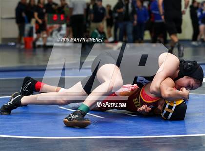 Thumbnail 3 in CIF Girls Wrestling Tournament photogallery.