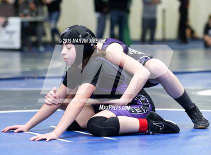 Thumbnail 2 in CIF Girls Wrestling Tournament photogallery.