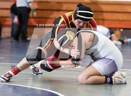 Thumbnail 1 in CIF Girls Wrestling Tournament photogallery.