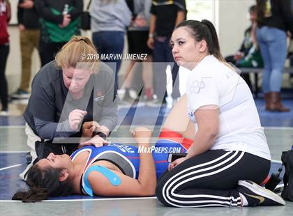 Thumbnail 1 in CIF Girls Wrestling Tournament photogallery.