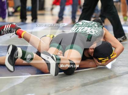 Thumbnail 2 in CIF Girls Wrestling Tournament photogallery.