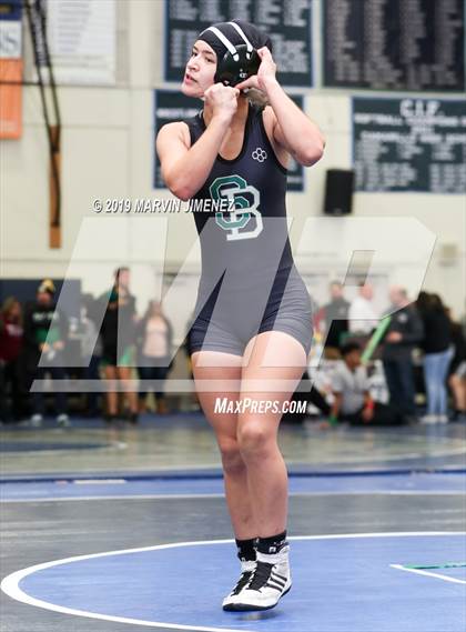 Thumbnail 2 in CIF Girls Wrestling Tournament photogallery.