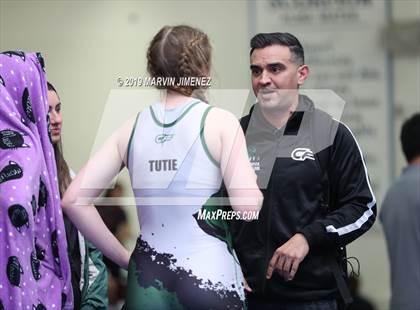 Thumbnail 3 in CIF Girls Wrestling Tournament photogallery.
