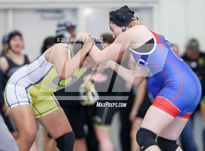Thumbnail 1 in CIF Girls Wrestling Tournament photogallery.