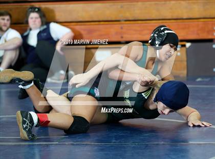 Thumbnail 2 in CIF Girls Wrestling Tournament photogallery.