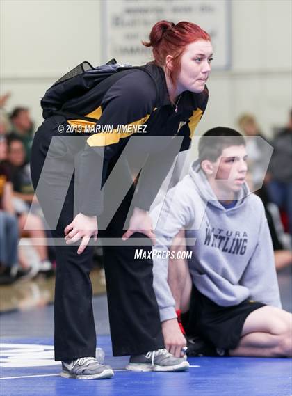 Thumbnail 2 in CIF Girls Wrestling Tournament photogallery.